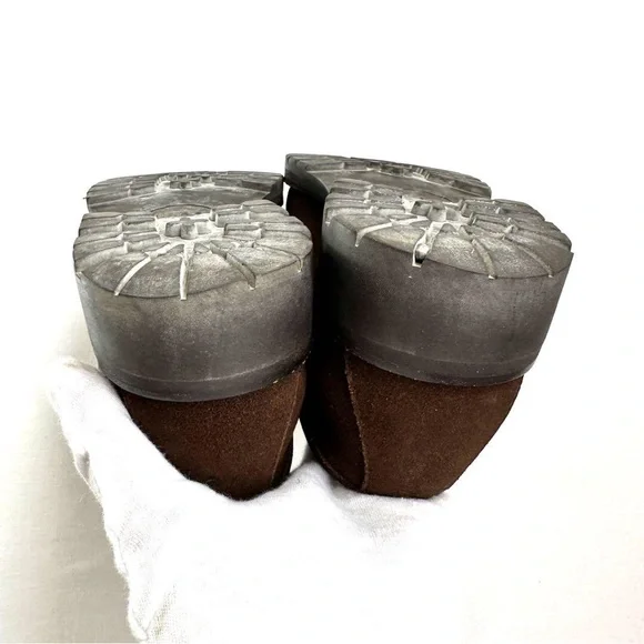 Gucci Brown Suede Horsebit Loafers - Picture 8 of 12